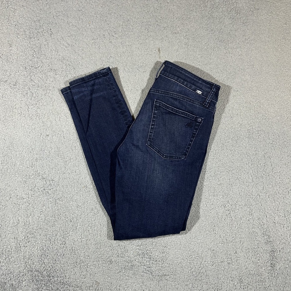 DL1961 Margaux Instasculpt Ankle Skinny Jeans Womens 26 Blue Dark Wash
